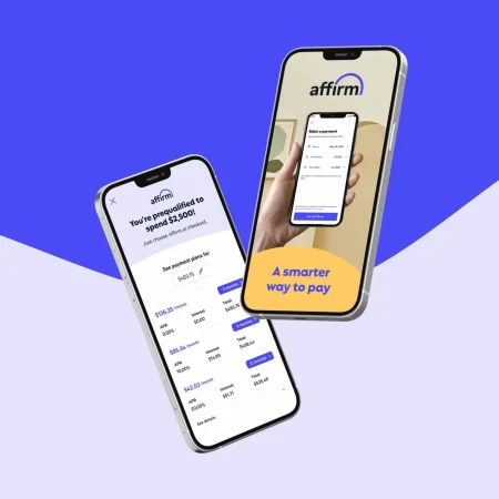 Affirm process on two phones