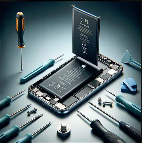 Battery Replacement in iPhone